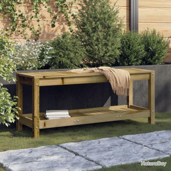 Banc de jardin 108x35x45 cm bois de pin impr�gn�