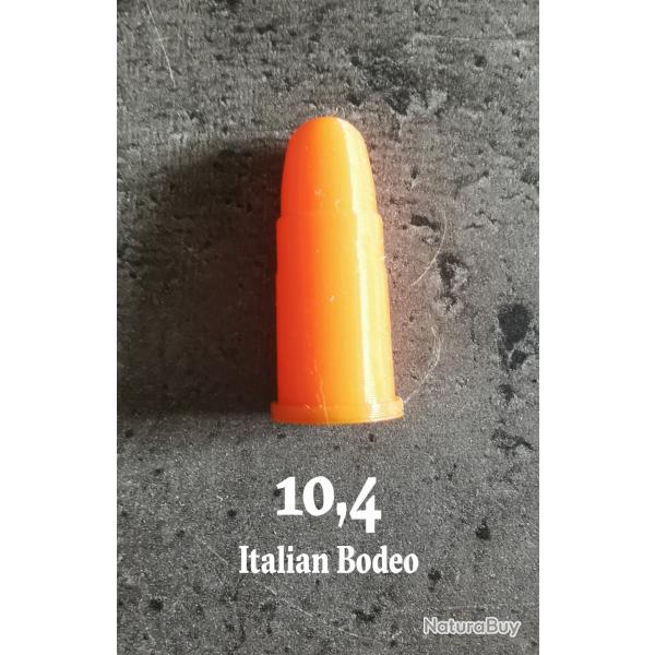 Douille Amortisseur, fausse Cartouche 10.4 Bodeo Italien et autres, lot de 6