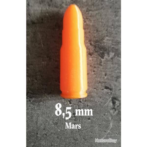 Douille Amortisseur, fausse Cartouche 8.5 mm Mars et autres, lot de 5