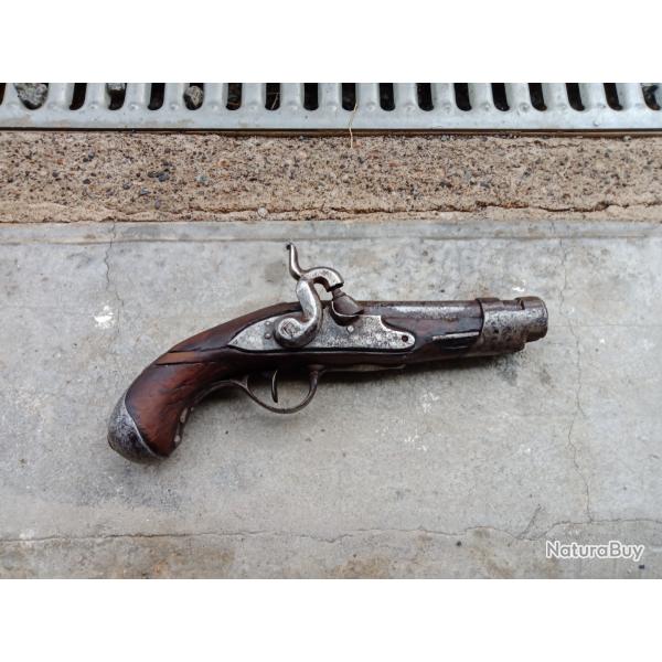 Pistolet ancien 1770 de gendarme an 9