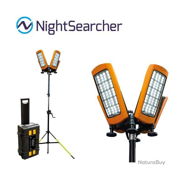 Tour d'�clairage Nightsearcher STRATOSTAR-X 115000 Lumens - Batterie LiFePO4 30Ah - Tr�pied 4,5m