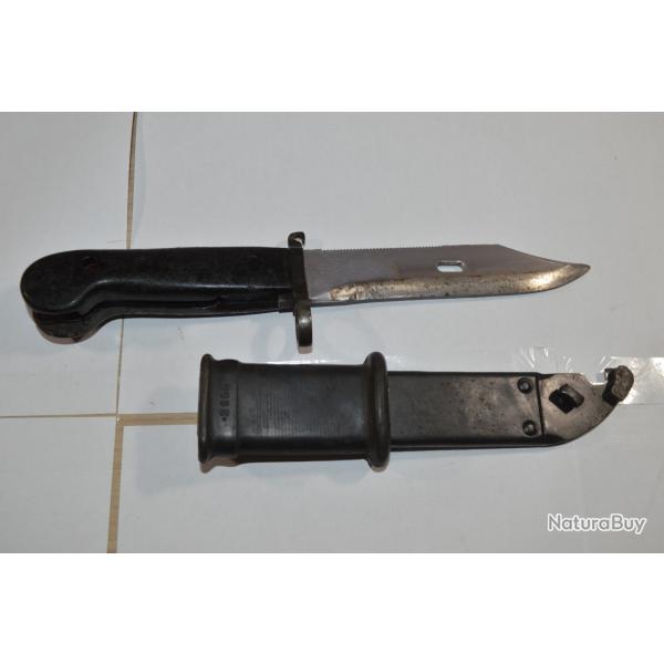 Baionnette RUSSE Export AK47 Coupe barbel� kalashnikov Pays EST Nature