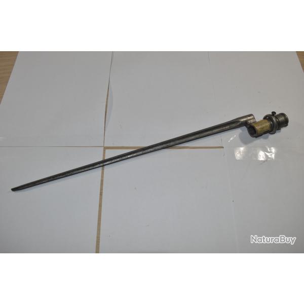 Baionnette � identifier Parade  Espagnol 1890 � douille Essaie ?