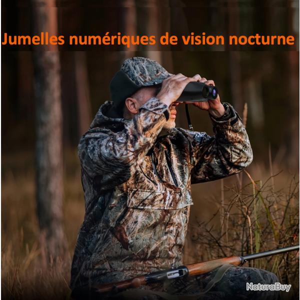 Jumelles et Lunettes de Vision Nocturne Professionnelles en HD | �quipement de Chasse Infrarouge