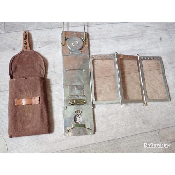 LANTERNE  BOUGIE,  PLIABLE, TYPE MONJARDET SUISSE, dans sa housse rglementaire. TBE