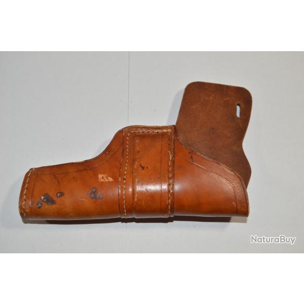 Holster / etui pour pistolet  revolver Style Colt USA  Droitier Export � restaurer (24)