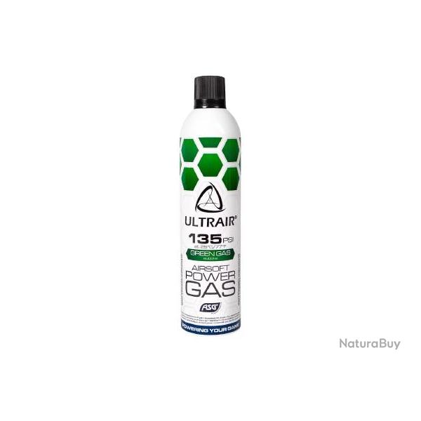 BOMBE GAZ ULTRAIR 135 PSI 570ML "ASG"