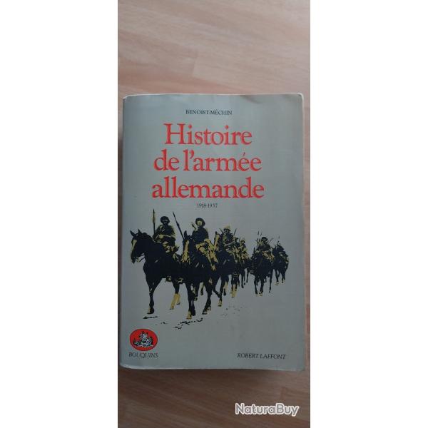 Histoire de l'arm�e allemande 1918-1937