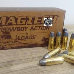 Cartouches MAGTECH COW BOY ACTION LOADS - Cal: 44 SPECIAL - 240gr - L-FLAT - boite de 50 unit&eacute;s
