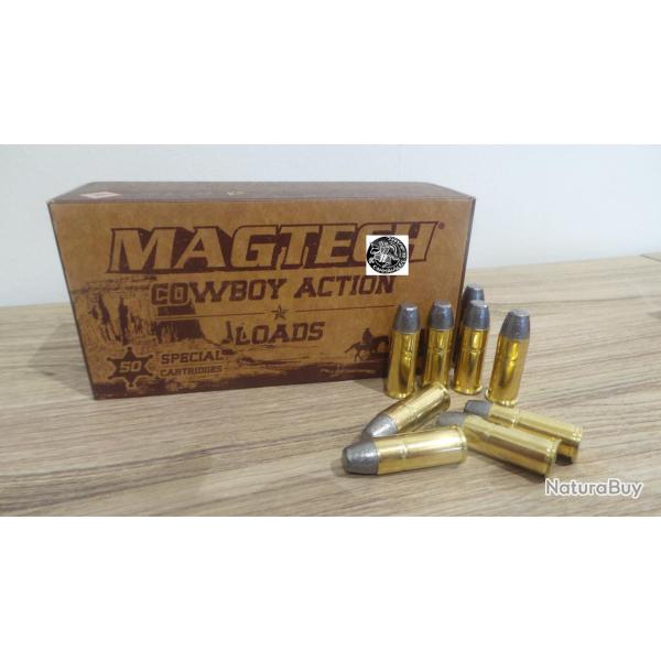 Cartouches MAGTECH COW BOY ACTION LOADS - Cal: 44 SPECIAL - 240gr - L-FLAT - boite de 50 unit�s