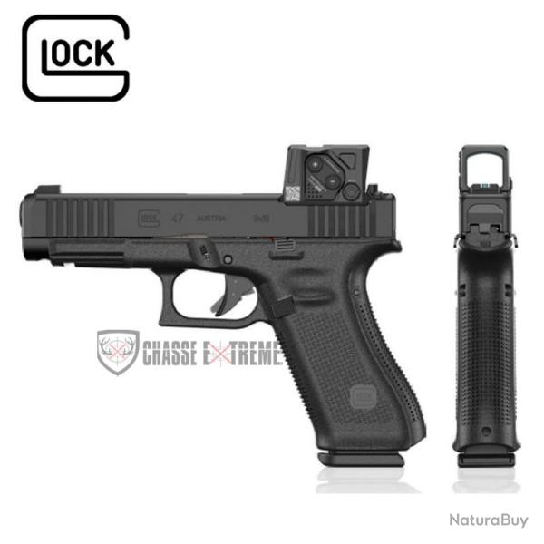 Pistolet GLOCK 47 A-Cut Coa Combo Cal 9x19 mm
