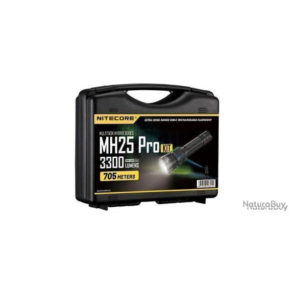 Lampes torches Nitecore - NCMH25PROPK1 - Kit Lampe torche Multitask Hybrid 25PRO - 3300Lm