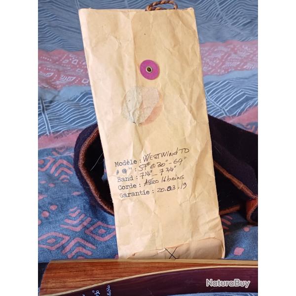 Arc longbow  Westwind NORTH ARCHERY