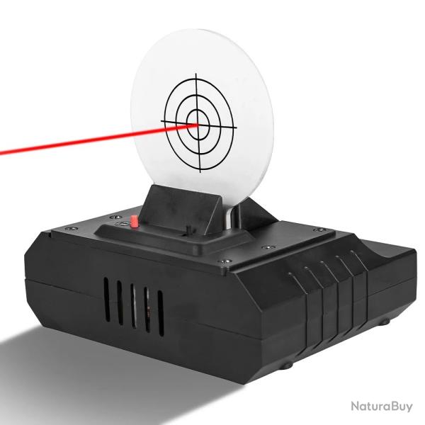 Cible electronique basculante pour laser d'entrainement