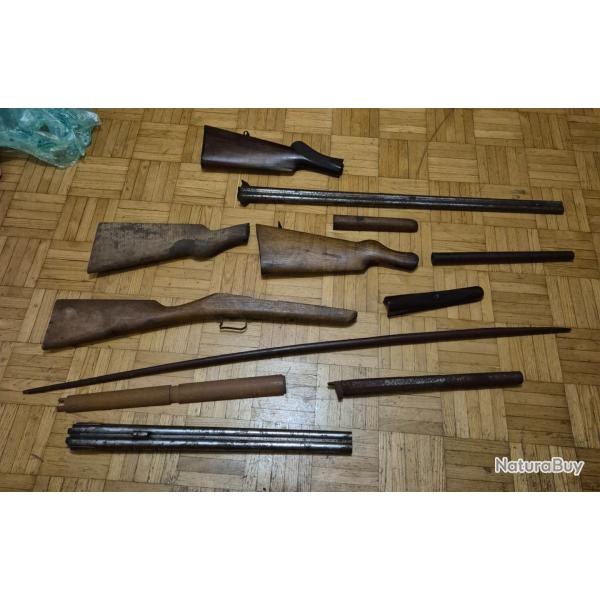 Lot crosses et canons