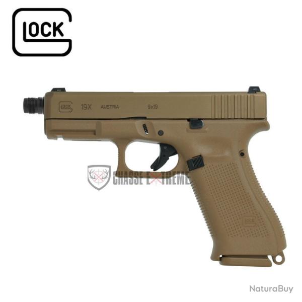 Pistolet GLOCK 19X Filet� Cal 9x19mm