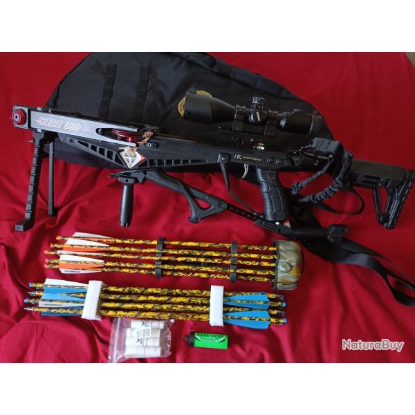 Pack CHASSE NOCTURNE Arbal�te siege 300 EK avec les accessoires+70 traits ,vision de nuit