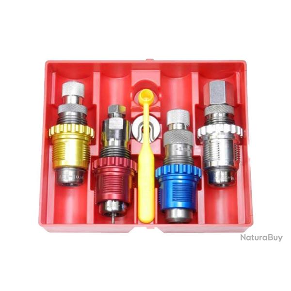 Jeu de 4 matrices Carbide Breech Lock Lee CAL.38SP/357MAG
