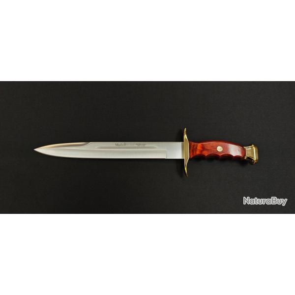 Muela BW26 - Poignard Bowie 26 cm - Acier Molybd�ne Vanadium, Manche Stamina Rouge