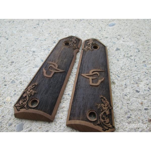 Plaquettes Bois pour PT 1911 TAURUS