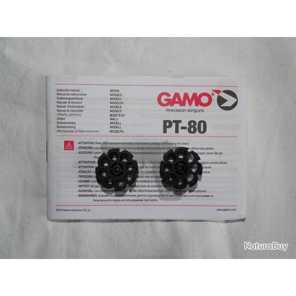 Barillets pistolet GAMO PT 80