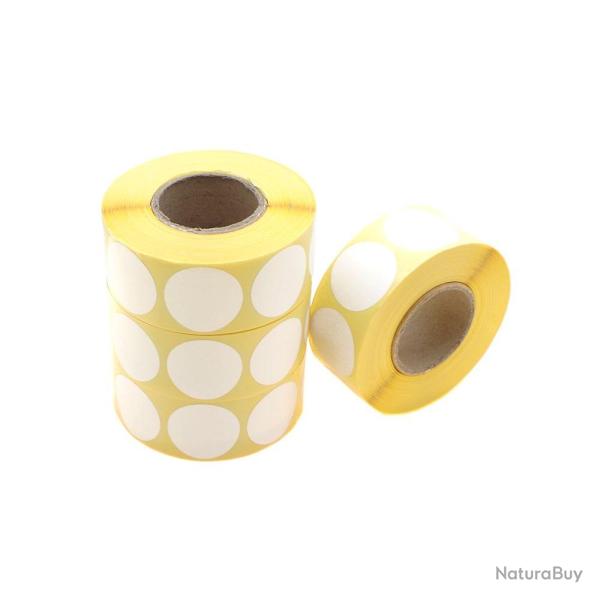 EEMANN TECH CIBLES PASTILLES - WHITE - 30MM X 1000PCS.