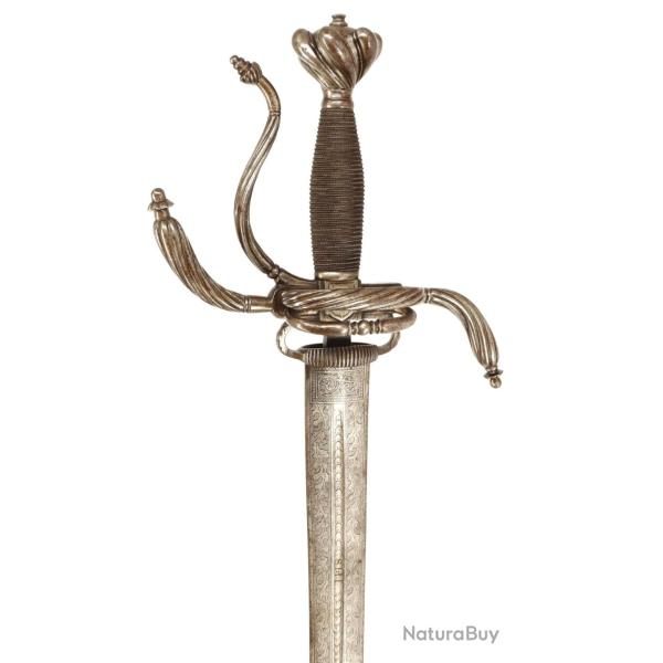 FORTE �P�E � BRANCHES ET ANNEAUX DE STYLE XVII� �POQUE VIOLLET LE DUC FRANCE XIX� Collection France 