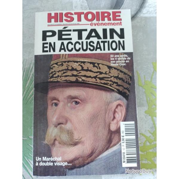 Histoire �v�nement P�tain en accusation