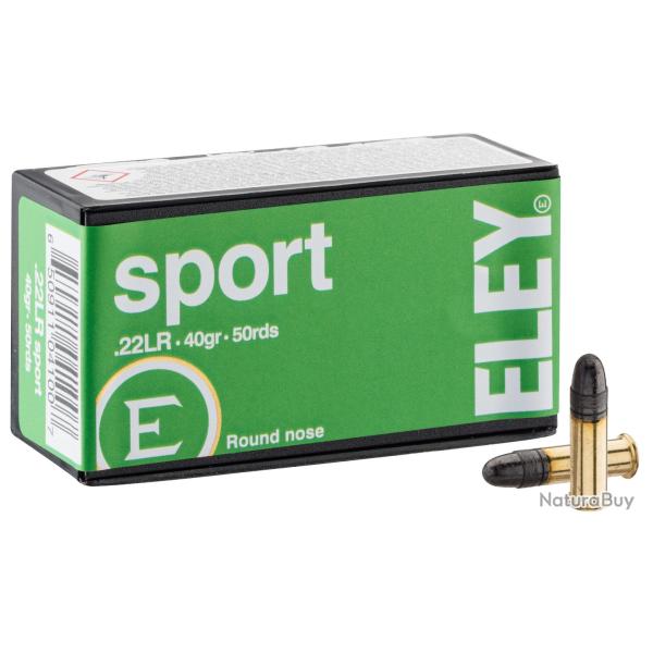 500 Cartouches Eley SPORT cal.22lr