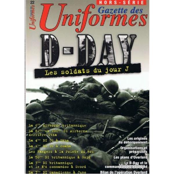 Gazette des uniformes du D-DAY Les soldats du JOUR J militaria 82 101 AIRBORNE RANGERS WW2
