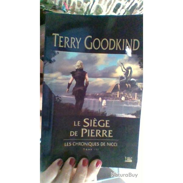Les chroniques de Nicci - tome 3 - Le si�ge de pierre par Terry Goodkind - Bragelonne -