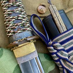 Grand Tanto de samurai &eacute;poque edo lame sign&eacute;e