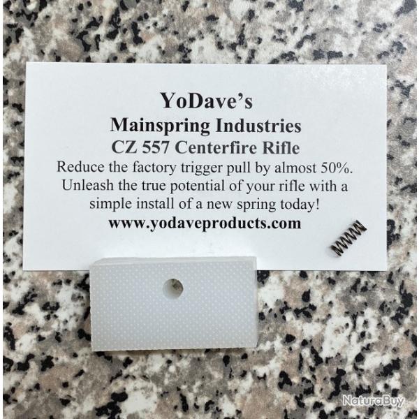 Ressort de d�tente YoDave pour CZ 557 / 527 / 550
