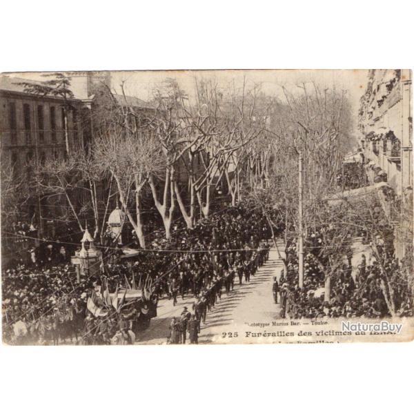 CPA - Marine Militaire - CATASTROPHE CUIRASSE IENA 1907 APRES EXPLOSION FORT CENTRA -N�3111