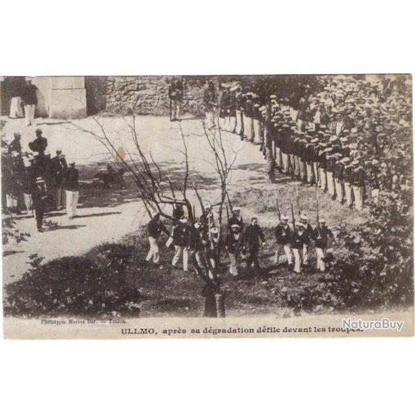 CPA - Marine Militaire - Ullmo, apres sa degradation defile devant les troupes  -N�3047