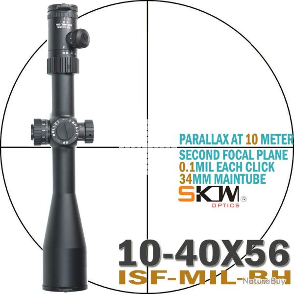 Lunette de vis�e SKWoptics Compact 10-40x56 BB 308 -  A SCOPE - LIVRAISON GRATUITE !!!