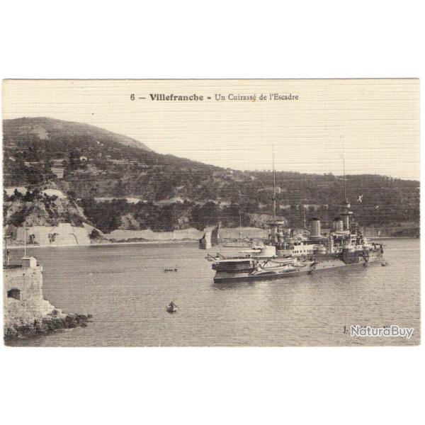 CPA- Marine Militaire - Villefranche - Un Cuirasse de l'Escadre  N�3107