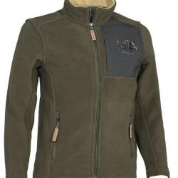 Blouson polaire enfant broderie sanglier PERCUSSION