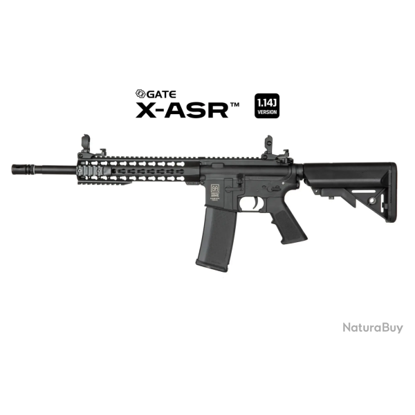 REPLIQUE LONGUE 6MM SA-F02 FLEX GATE X-ASR 1.14 J NOIRE