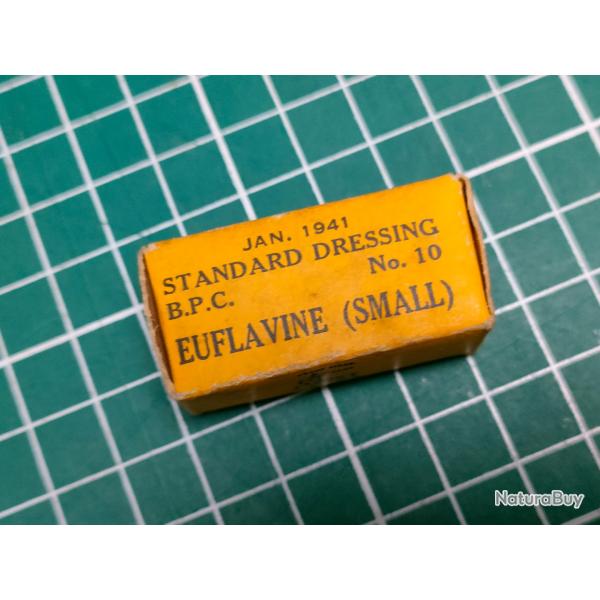PANSEMENT ANGLAIS EUFLAVINE SMALL BPC 1941 WW2 39/45 (5)