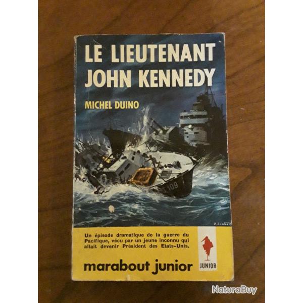 Marabout junior 1963/Michel Duino/le lieutenant John Kennedy.