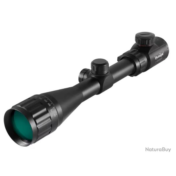 Ench�re 1 Euro / LUNETTE DE VIS�E 4-16X40 AOE Lumineuse Rouge, Vert, Montage 11 ou 20 mm au Choix