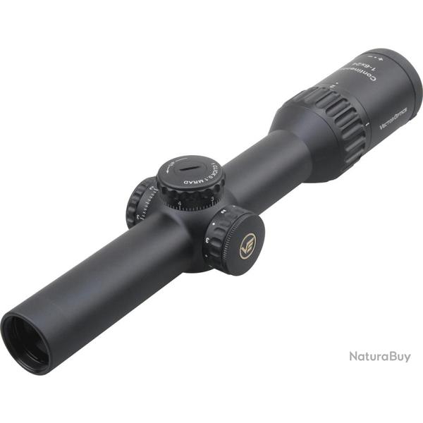 Lunette Vector Optics Continental X6 1-6x24 SFP Ret. BDC Tactical