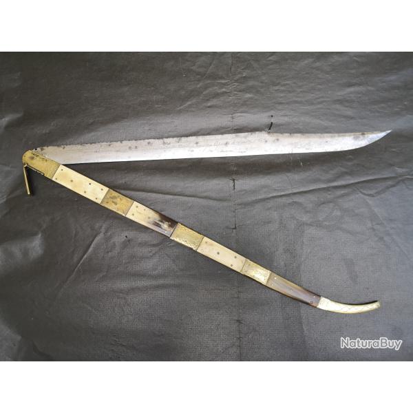 Grand Navaja 126,5 cms 1902 Alcazar Juan Sarrion fabriqu� par Domingo Gonzales