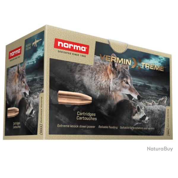 Munitions NORMA 223 REM 4.5G 55gr Vermin Xtreme x5 bo�tes
