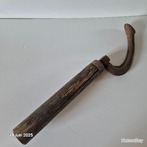 Ancienne enclume de cordonnier avec pied d'poque