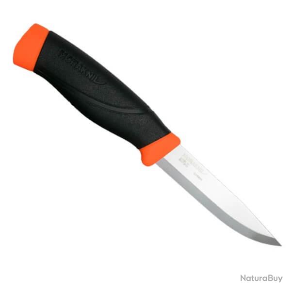 MO12090 Couteau Mora Companion orange lame inox High Visibilit