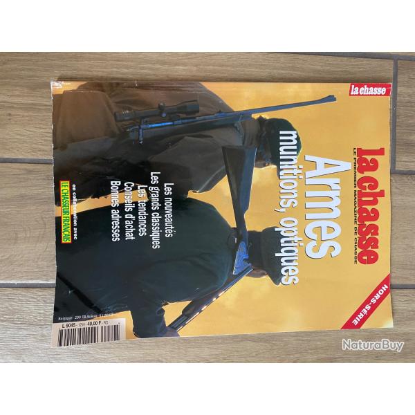 Revue la chasse armes munitions optiques