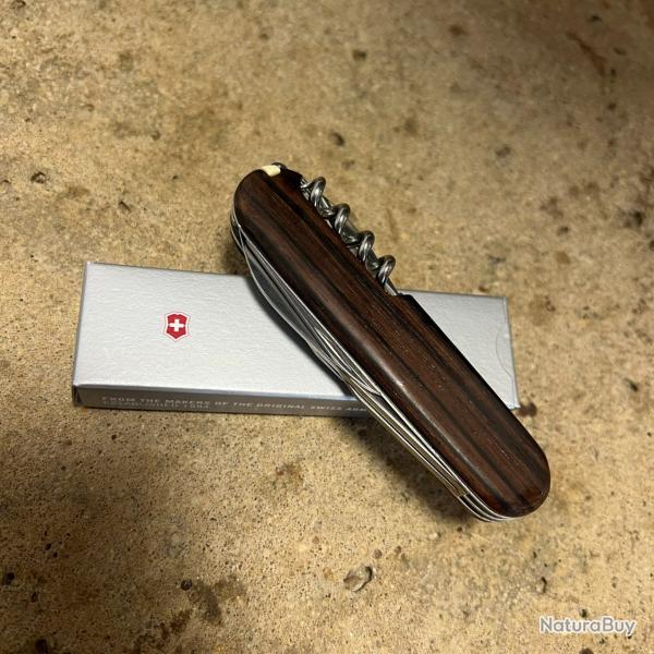 Couteau Suisse Victorinox Spartan En Eb�ne De Macassar