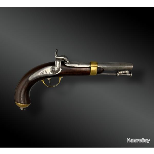 PISTOLET de marine, modle 1837, premier type - France - XIXme sicle